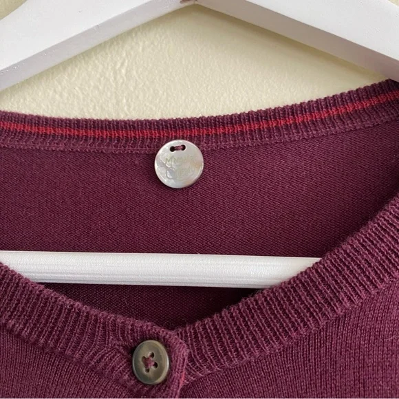 margaret o’leary  Women’s button Front and back cardigan bus casual‎ Size XS - Picture 5 of 7